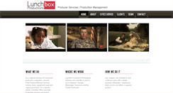 Desktop Screenshot of lunchboxtv.com