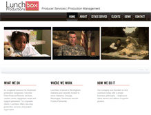 Tablet Screenshot of lunchboxtv.com
